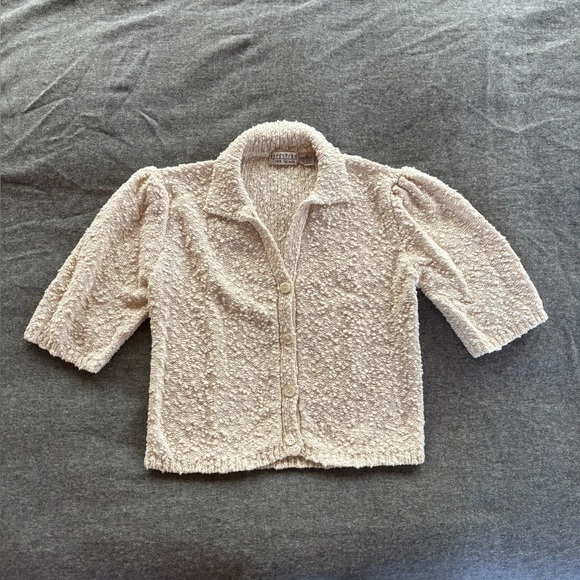 Nordstrom Sweaters - Vintage 80’s Cotton Boucle Cardigan